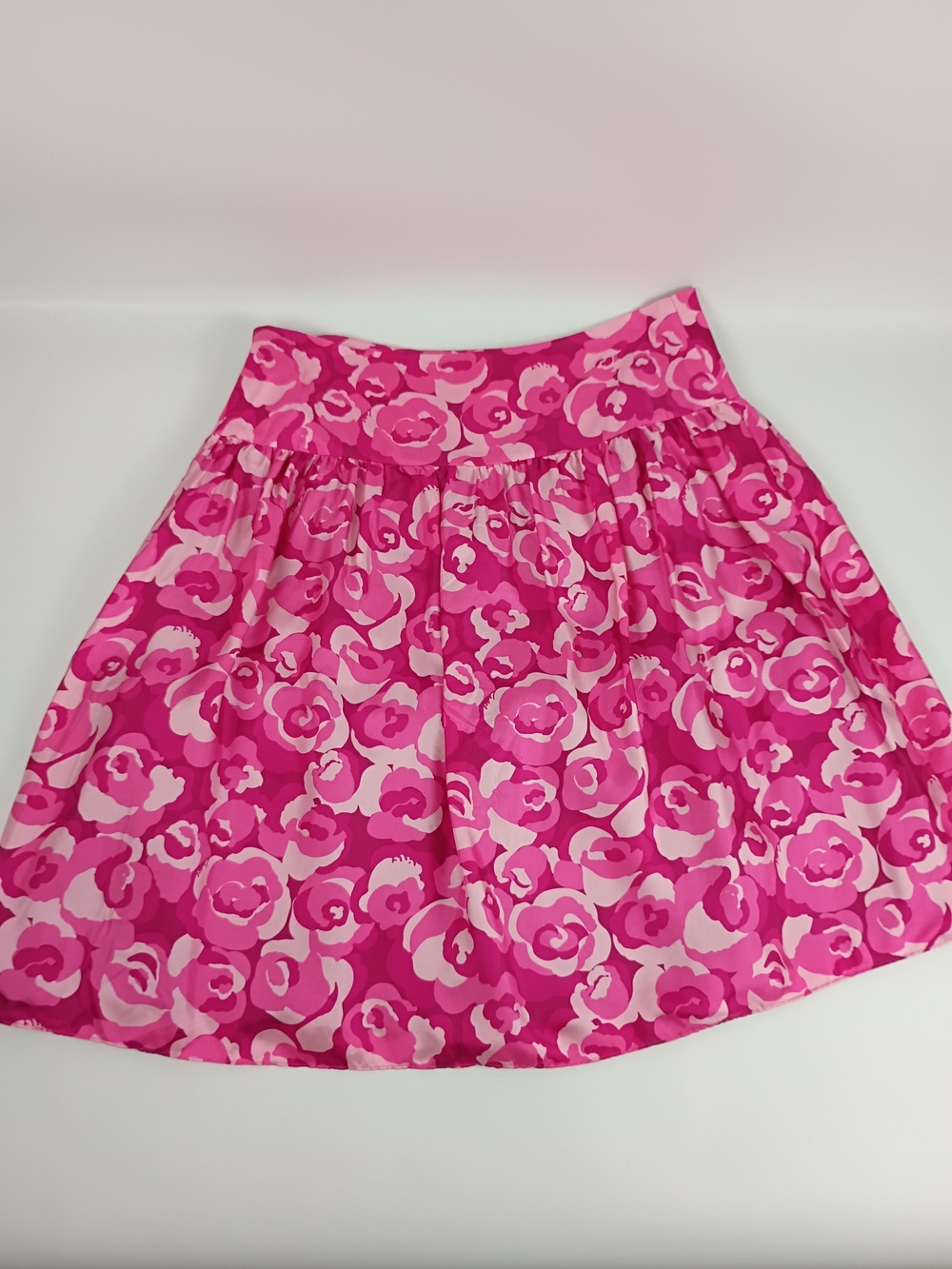 Lilly Pulitzer Pink Multi Floral Circle Skirt